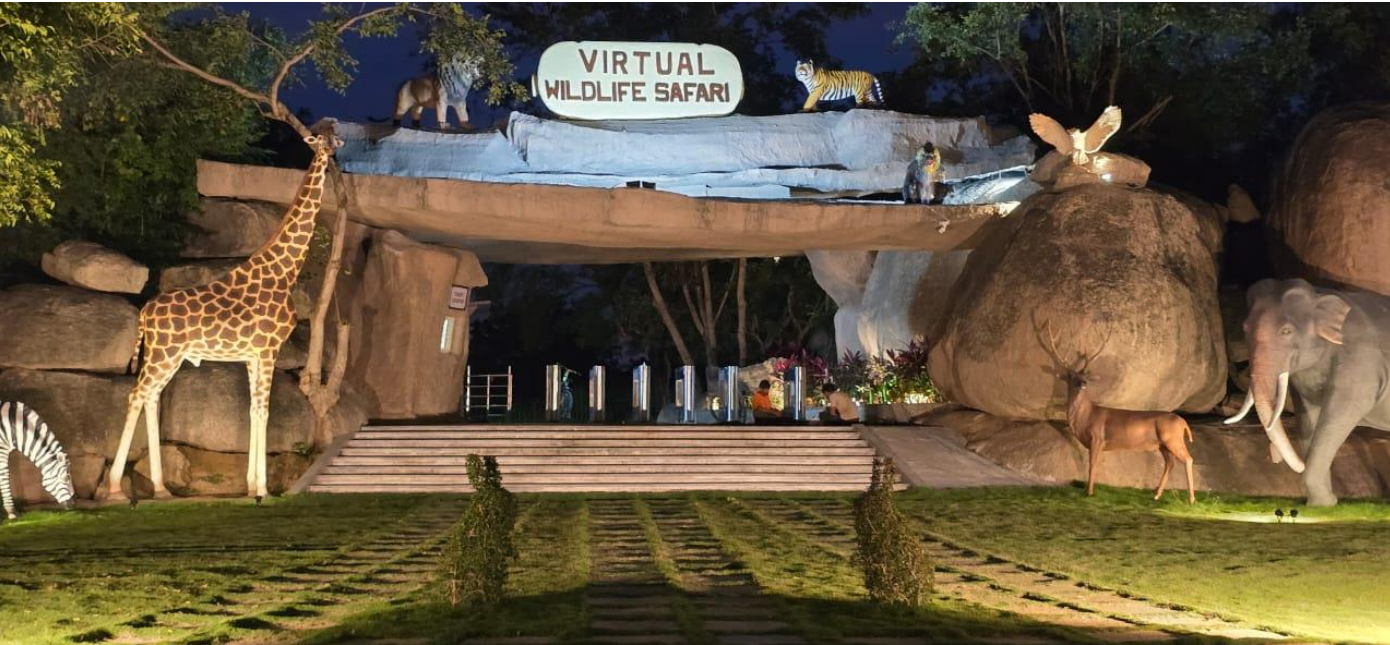 Step into the extraordinary world of the Virtual Wildlife Safari @ Botanical Garden